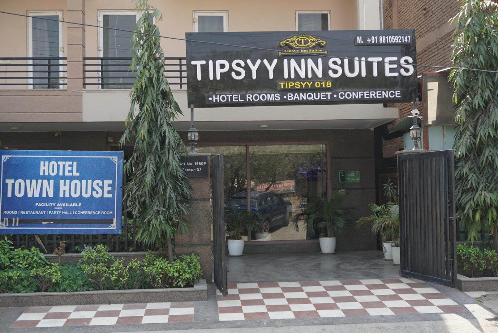 Tipsyy Inn 018 Gurgaon Exterior foto